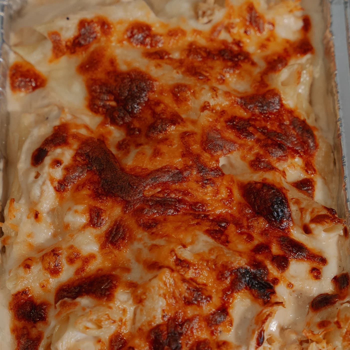 Pasta Alfredo con Pollo